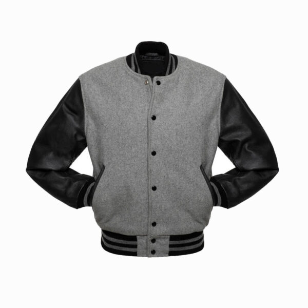 Wool varsity jacket